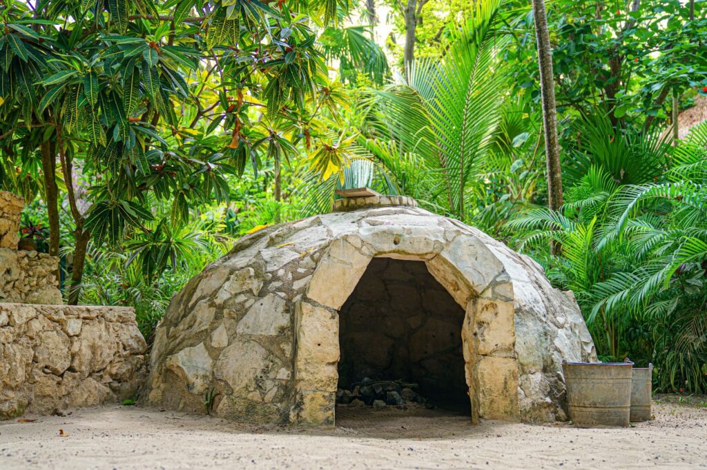 One of the most special additions to the property is our traditional temazcal (sweat lodge)—an ancient Mesoamerican ceremony of purification and rebirth