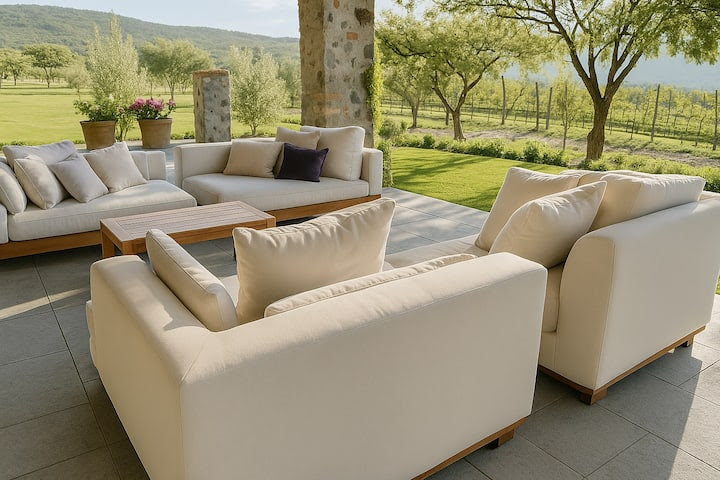Casa Barragan Outdoor Lounge to enjoy some peace and quiet