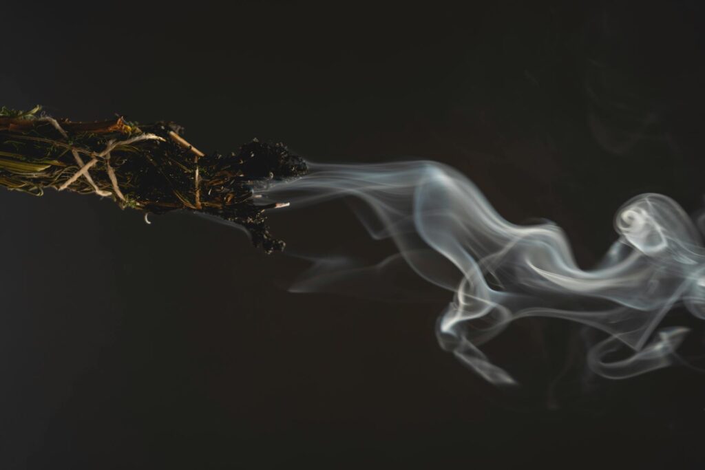 Herbs such as sage, eucalyptus or rosemary are used during the temazcal ceremony