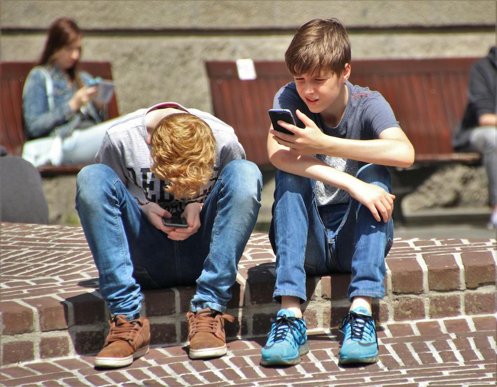 friends on social media rather than interacting in person