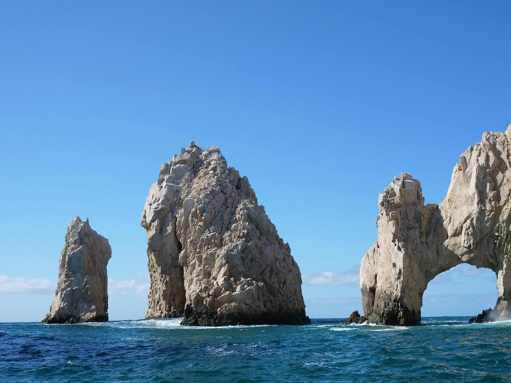 The famous Arco del Cabo, off the coast of Baja California