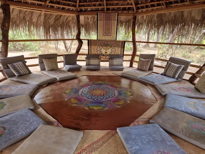 El Santuario Spa y Retiros is a retreat property set in nature outside the city.