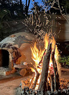 The temazcal at El Shaddai Tepoztlan is described as genuinely hot, genuinely ceremonial, and held with real spiritual care.